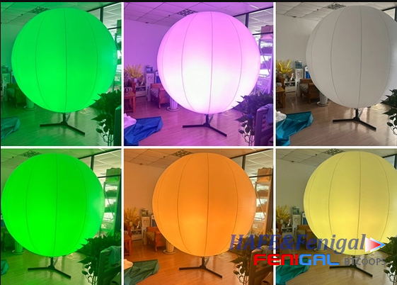 Customized 600W RGB LED Balloon Light for Indoor and Outdoor Event Decoration