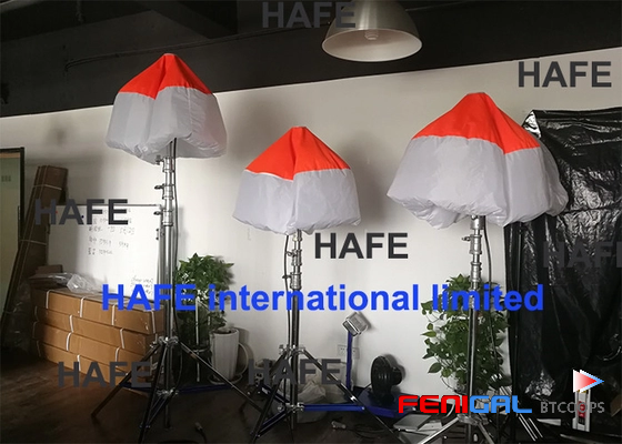 360° Portable Balloon Lights LED 800W & HMI 2.4/4.8kW for Night Road Construction