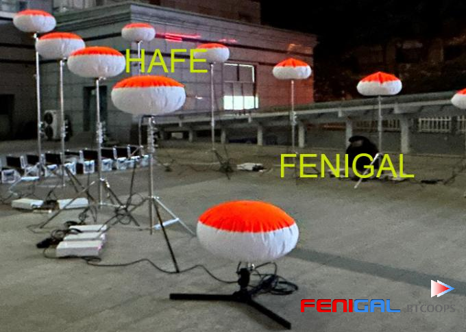 Portable Backpack LED Balloon-Light for Industrial Safety and Night Operations – 200W Customizable