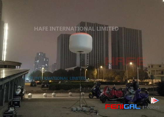 Fire Safety White Emergency Lights HAFE Sun480L LED Balloon Light for Heavy Duty Construction and Rescue Operations