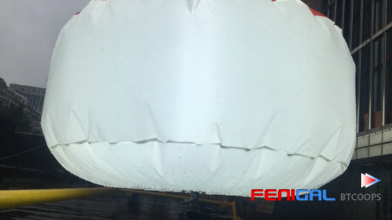 Sun400W Glare-Free LED Balloon Light for Road Construction Site Night Illumination