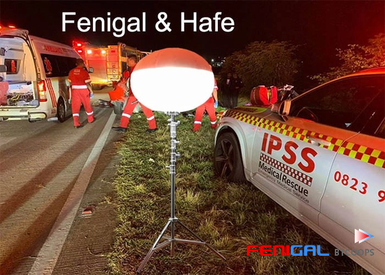 LED Balloon Light The Ultimate Glare-Free Lighting Solution for Night Construction