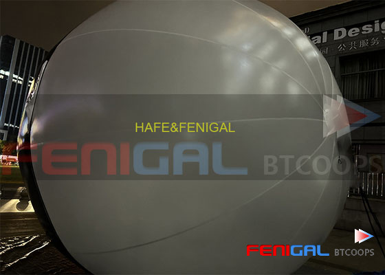 High Output 3-6kW RGB LED Spherical Balloon Light with 97 CRI for Film Production