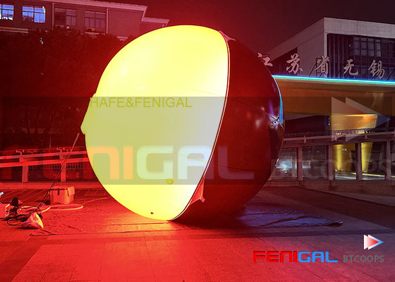4800W High Light Output 5-Meter Sphere RGB LED Balloon Light for Outdoor Film Shoots
