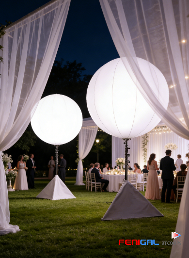 Pearl LED 800W – 2.5m Diameter for Luxurious Weddings and High-End Banquets