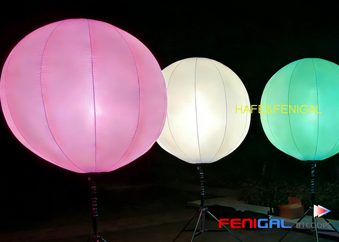 Venus RGBW LED 400W Inflatable Event Balloon Light Full Color DMX Control